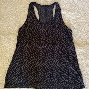 Zebra print tank